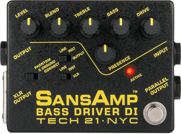 Tech 21 SansAmp Bass Driver DI V1