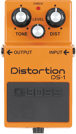 BOSS DS-1 distortion pedal (classic Made-in-Japan version)