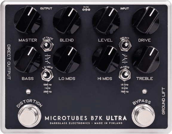 Darkglass Electronics Microtubes B7K Ultra bass preamp/overdrive/EQ